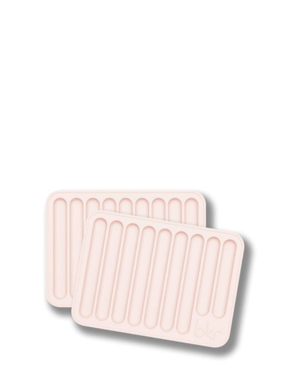 bkr Tutu Pink Ice Tube Water Bottle Cube Trays (Set of 2) - New